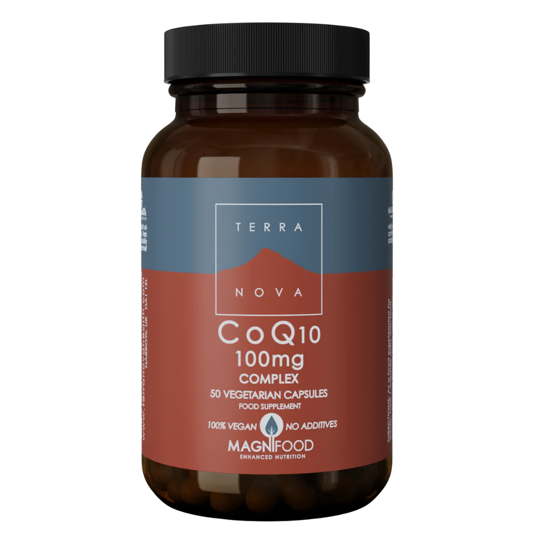 Terranova CoQ10 100 mg complex - Ubikinoni-kasvivalmiste 50 kaps.