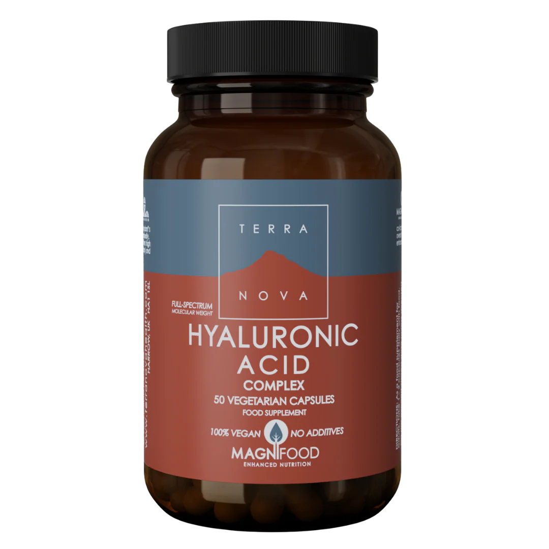 Terranova Hyaluronic Acid Complex - hyaluronihappo 50 kaps.