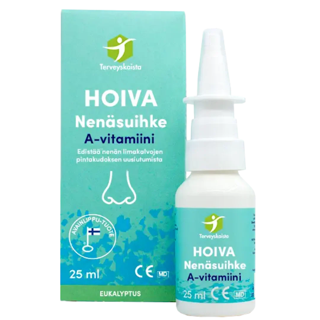 Terveyskaista HOIVA A-vitamiini Nenäsuihke 25 ml