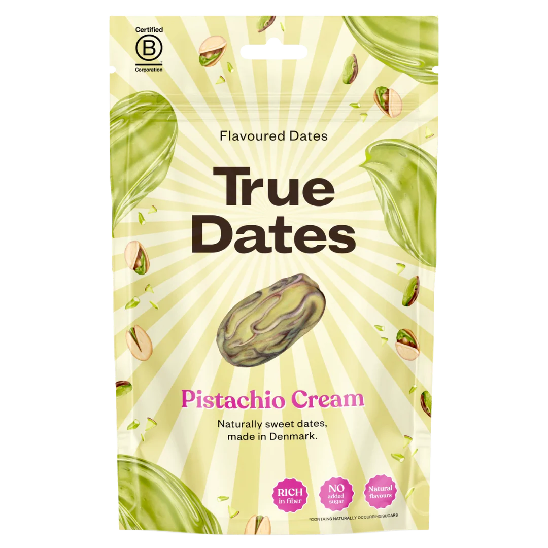 True Dates Pistachio Cream - Taatelimakeinen Kermainen Pistaasi 100 g