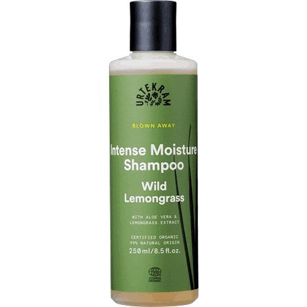 Urtekram Intense Moisture Shampoo Wild Lemongrass 250 ml