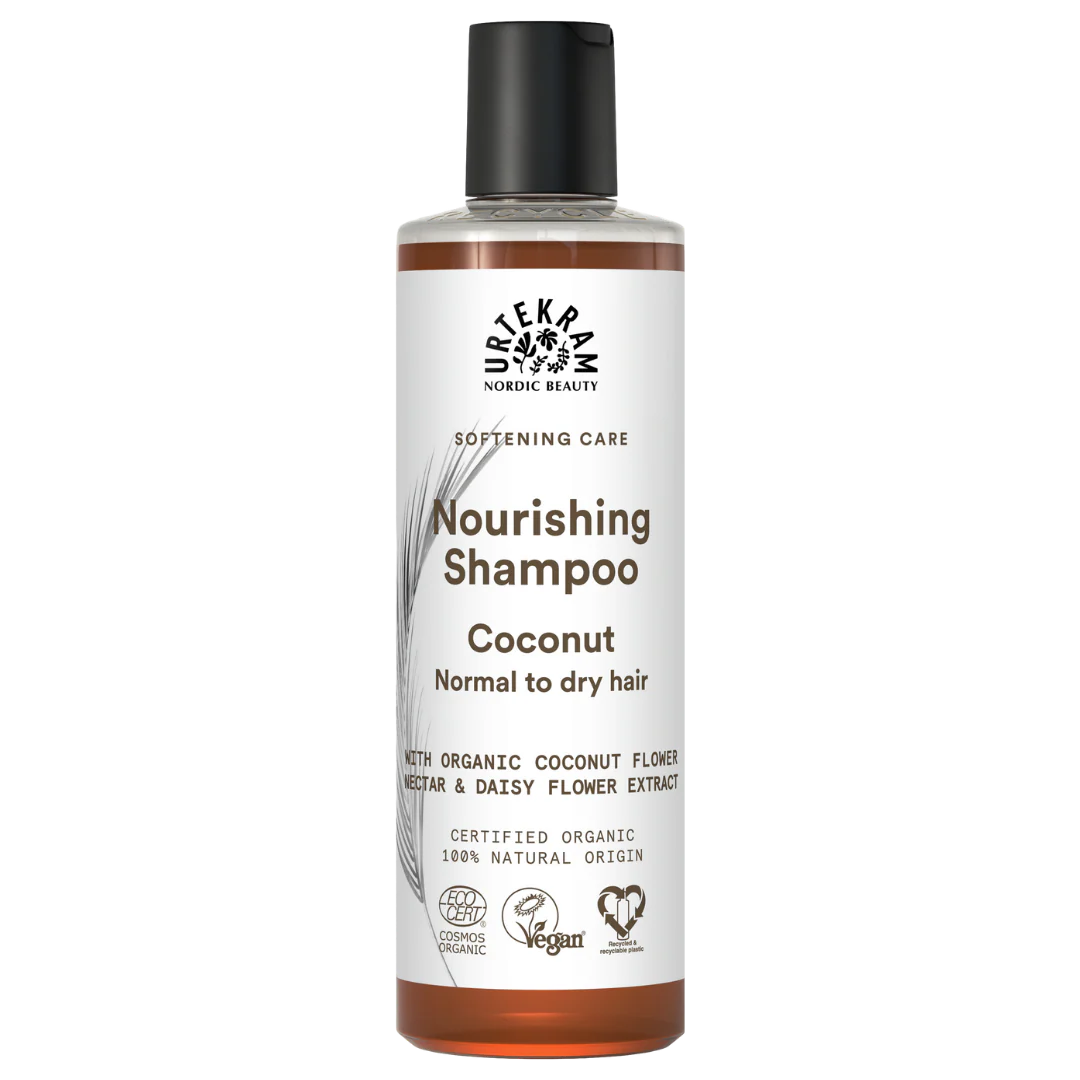 Urtekram Nourishing Shampoo Coconut - Shampoo Kookos 250 ml