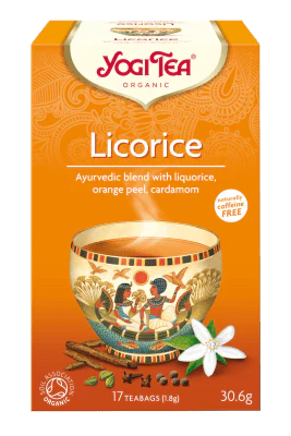 Yogi Tea Luomu Lakritsitee 17 Teepussia
